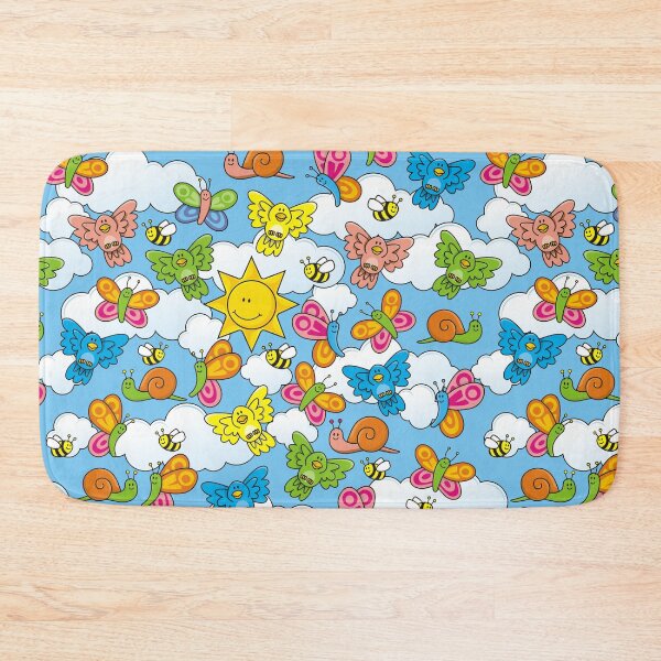 Item preview, Baby Animals Background Blue designed and sold by sifis.