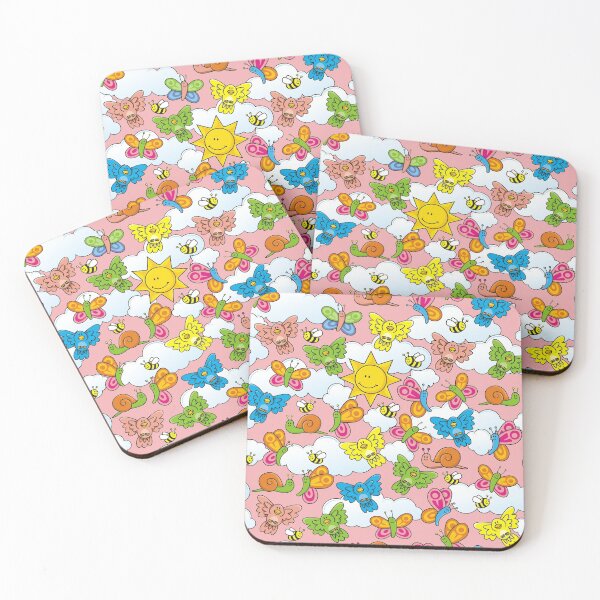 Item preview, Baby Animals Background Pink designed and sold by sifis.