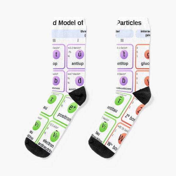 #Standard #Model of #Elementary #Particles Socks