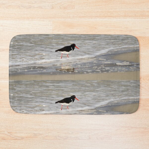 Item preview, Australian Pied Oystercatcher wading designed and sold by imaginethis.
