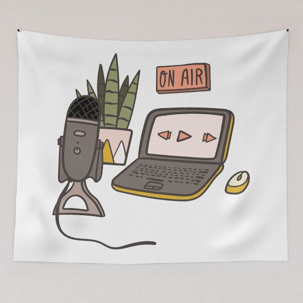 Item preview, Podcast show equipment  designed and sold by HelgaScand.