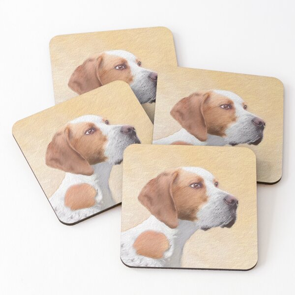 Item preview, Pointer Painting - Cute Original Dog Art designed and sold by alpendesigns.