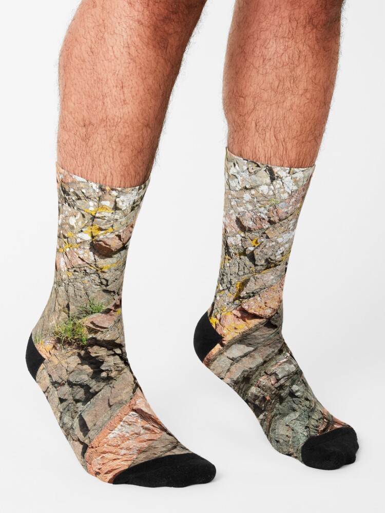 Thumbnail 3 of 5, Socks, A slice of geology designed and sold by SiobhanFraser.