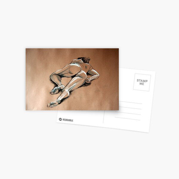Reclining female nude #1 Postcard
