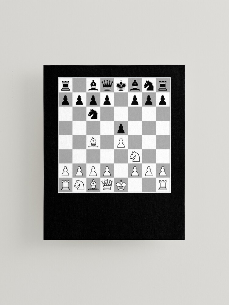 Chess Opening Italian Game E4 Player Giuoco Piano Poster for Sale