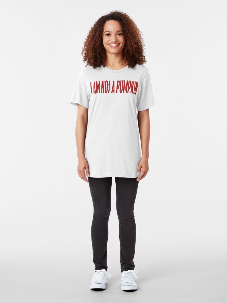 Alternate view of NDVH I am not a pumpkin Slim Fit T-Shirt