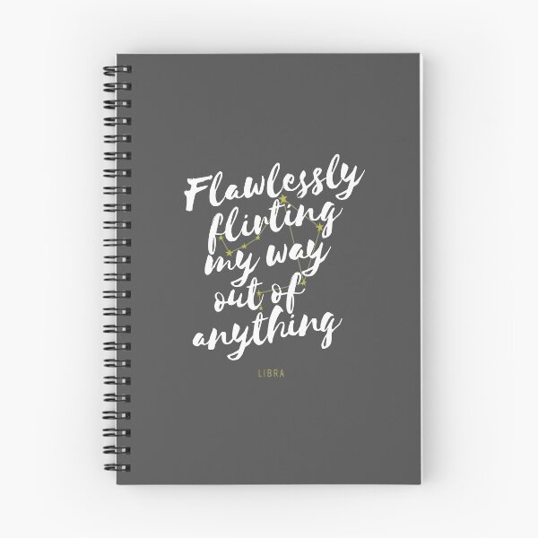 Item preview, Libra – Flawlessly Flirting My Way Out Of Anything designed and sold by StarSignPrints.