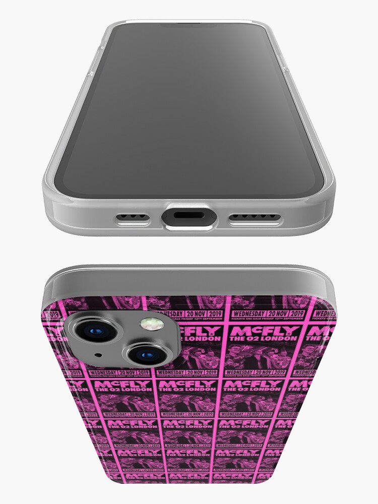 Alternate view of McFly 2019 Concert Poster iPhone Case