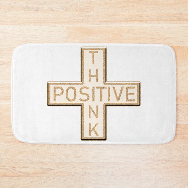 Item preview, The Positive Mathematical sign says Think Positive designed and sold by Alternative Perspectives.