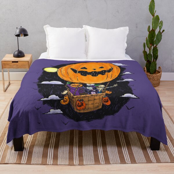Item preview, Pumpkin Hot Air Balloon designed and sold by nickv47.