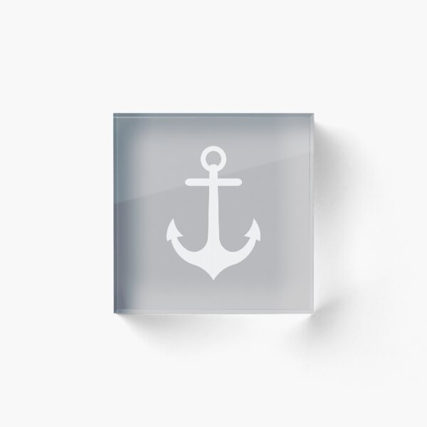 Item preview, Anchors Aweigh - gray designed and sold by Daisy Beatrice.