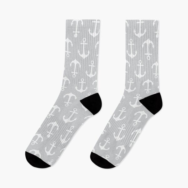 Item preview, Anchors Aweigh - gray designed and sold by Daisy Beatrice.