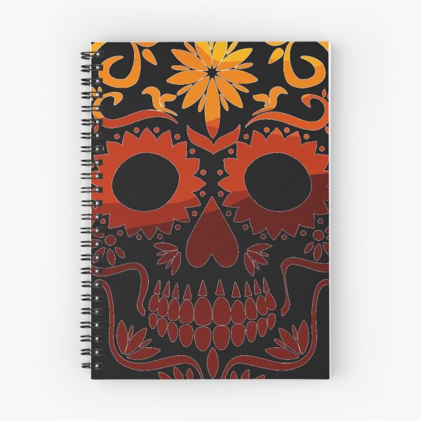 Item preview, Red Gradient Sugar Skull designed and sold by redjaygraphics.