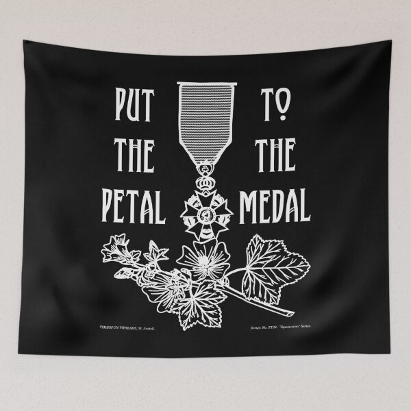 Item preview, Petal to the Medal designed and sold by TimespunThreads.