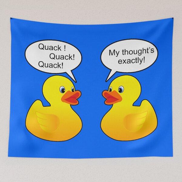 Item preview, Funny talking Rubber ducks designed and sold by BigTime.