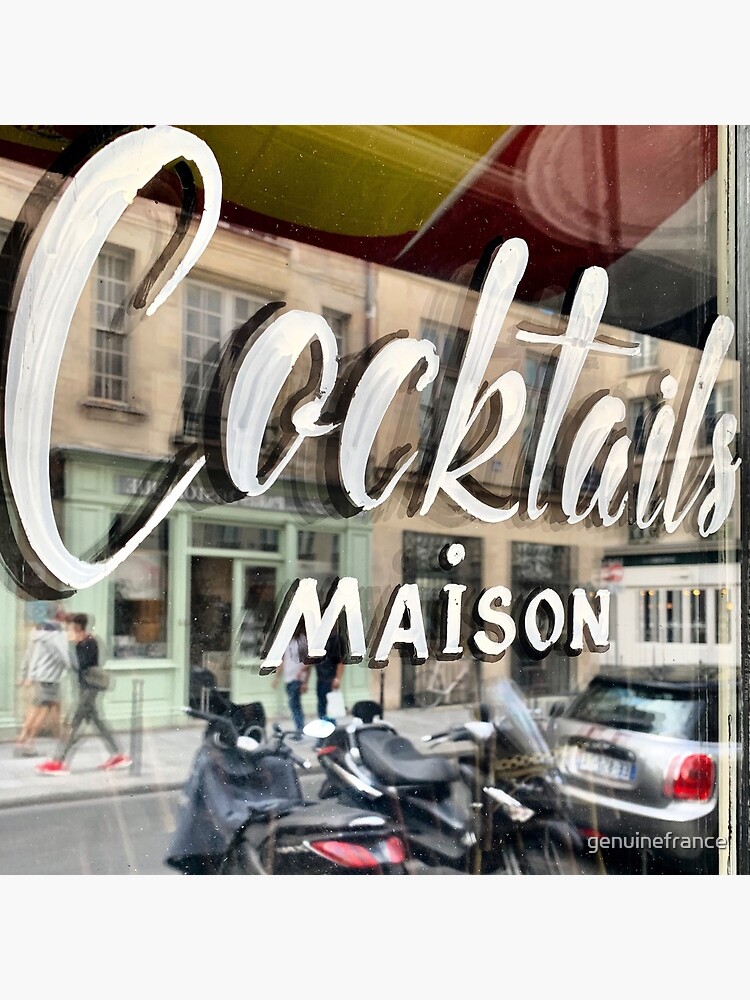 Paris Cafe: Cocktails Maison by genuinefrance
