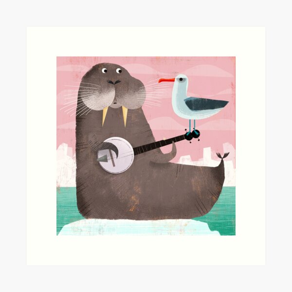 Item preview, Walrus and Albatross designed and sold by gklucas.