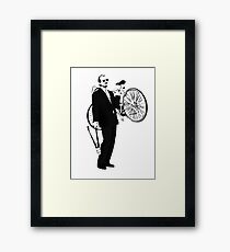 Bike Thief Framed Print