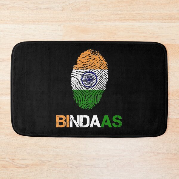 Item preview, Indian Bindaas T-Shirt I Love India Flag Indians designed and sold by Creekman Designs.