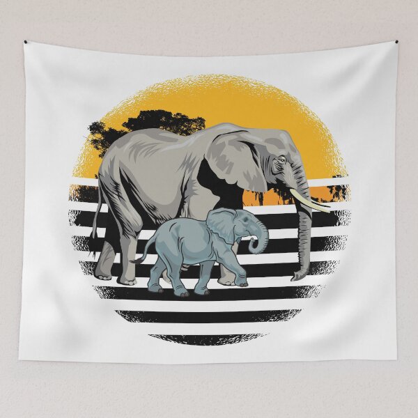 Item preview, Walking with elephants. designed and sold by emphatic.