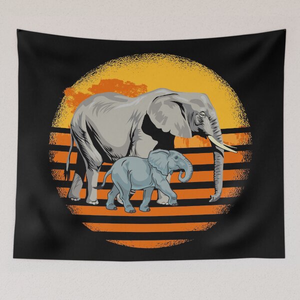 Item preview, Walking with elephants. designed and sold by emphatic.