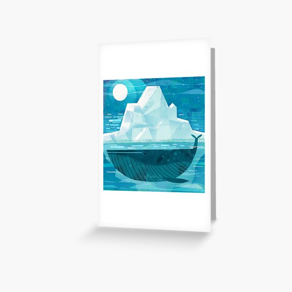 Item preview, Whale and Iceberg designed and sold by gklucas.