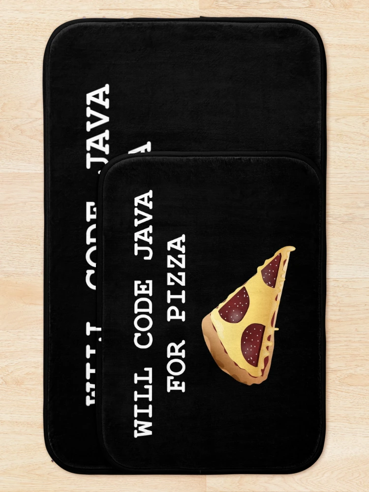 Thumbnail 5 of 6, Bath Mat, Funny Java Programming Joke Programmer TShirt Java Developer designed and sold by Creekman Designs.