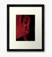 Moriarty Framed Print