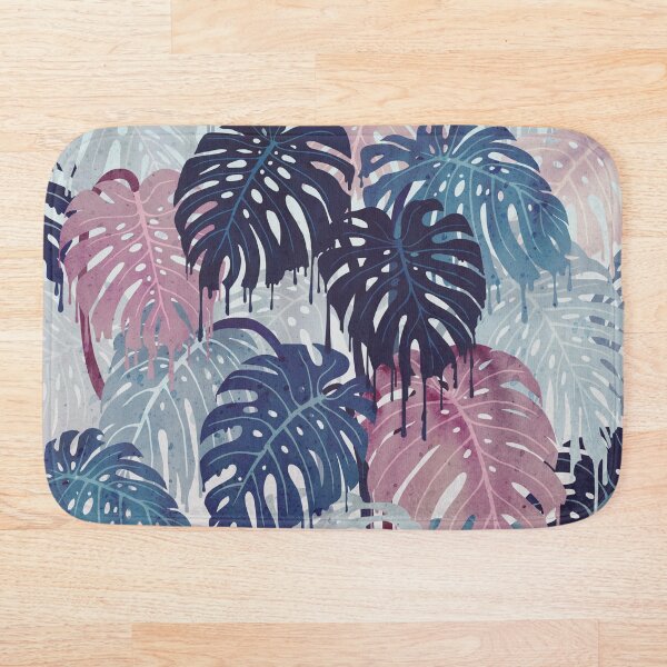 Monstera Melt Bath Mat