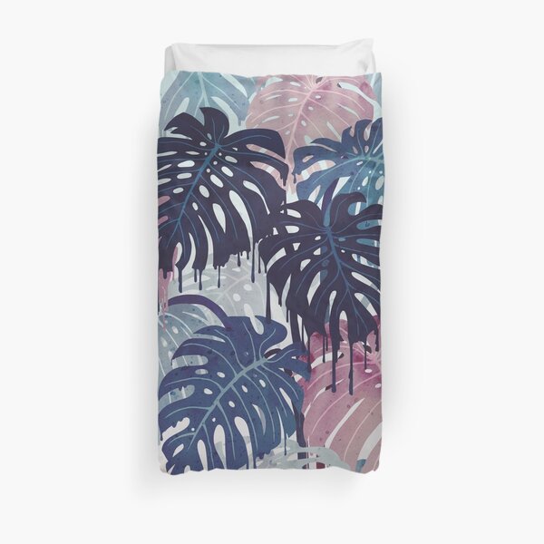 Monstera Melt Duvet Cover
