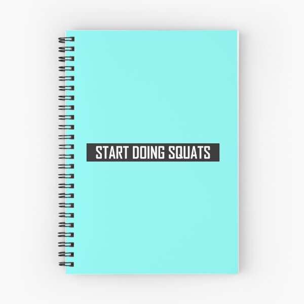 Item preview, Start Doing Squats  designed and sold by HiddenStar02.