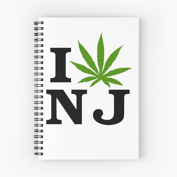 Item preview, I Love New Jersey Marijuana Cannabis Weed T-Shirt designed and sold by MarijuanaTshirt.