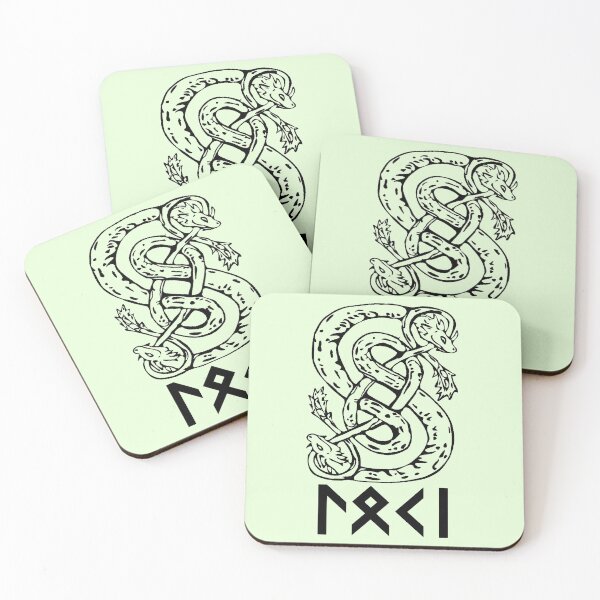 Item preview, Loki, Norse Mythology, Norse Runes designed and sold by Jeditwins.