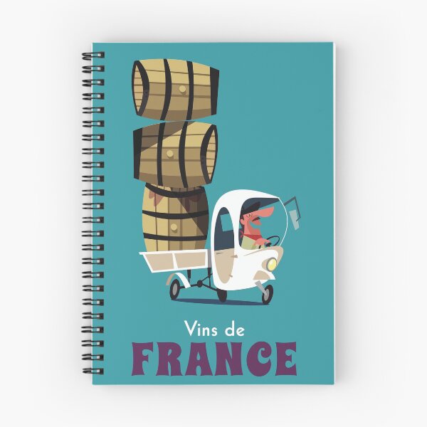 Item preview, Vins de France poster designed and sold by GAGodel.