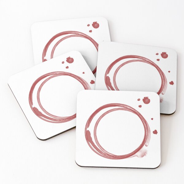 Item preview, Wine Stain Coasters designed and sold by KDNK.