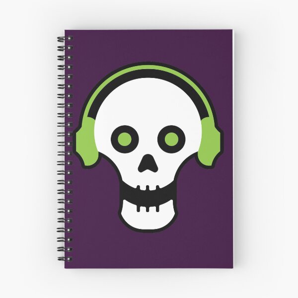 Item preview, Halloween Skull Headphones Eye Popping Jaw Dropping designed and sold by gstrehlow2011.