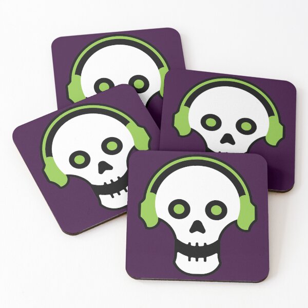 Item preview, Halloween Skull Headphones Eye Popping Jaw Dropping designed and sold by gstrehlow2011.