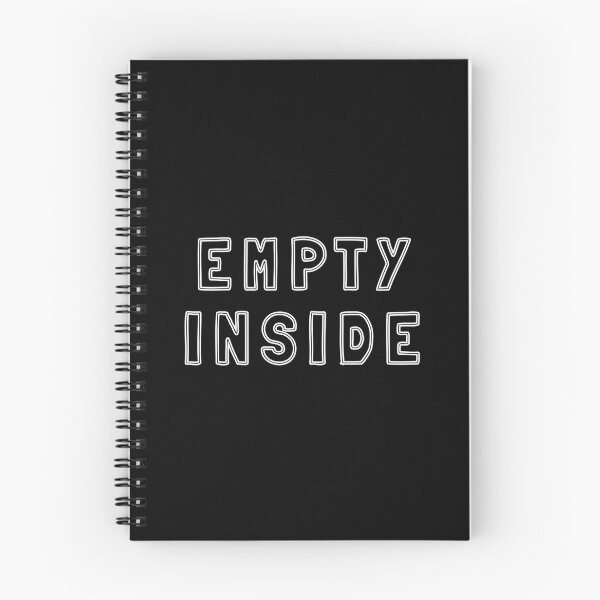 Item preview, Empty Inside – Depressed introverted and sarcastic designed and sold by plumpjose.