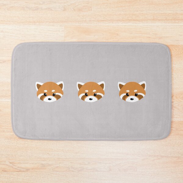 Item preview, Red Panda Heads Triple - Classic designed and sold by Hot-Gothics.