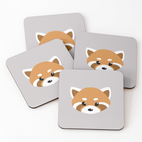 Item preview, Red Panda Heads Triple - Classic designed and sold by Hot-Gothics.