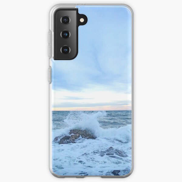 Dark pastel sea Samsung Galaxy Soft Case