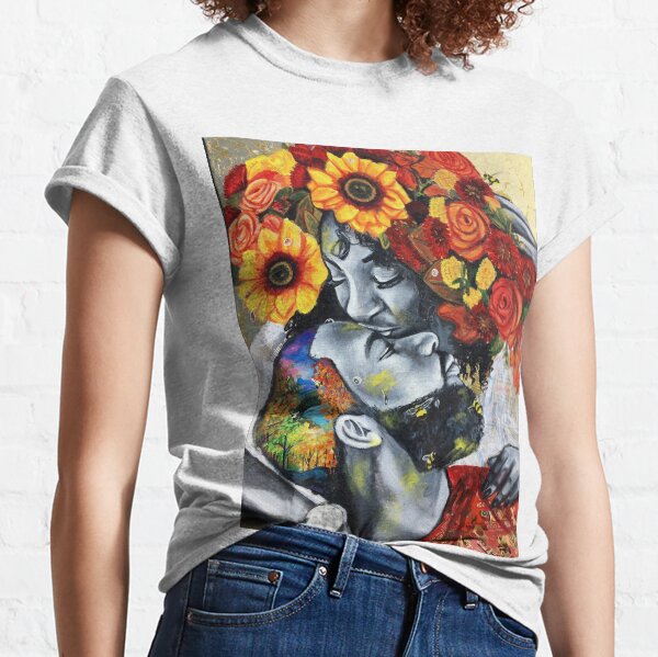 Flowers& Bees Classic T-Shirt