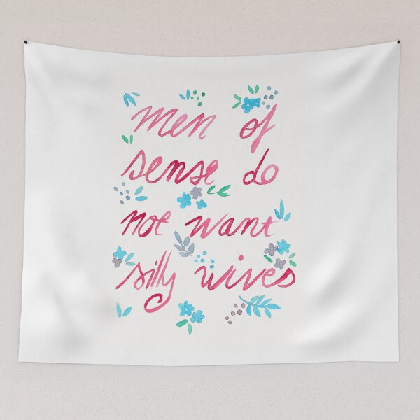 Item preview, Men of sense do not want silly wives  designed and sold by Niina  Niskanen.