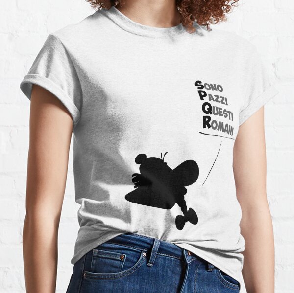Obelix - SPQR (Sono Pazzi Questi Romani) Classic T-Shirt