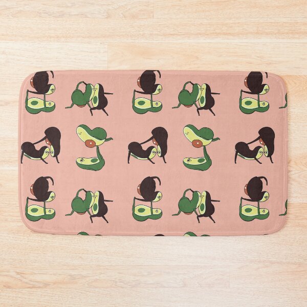 Item preview, Avocado Yoga Relationship Goals designed and sold by Huebucket.