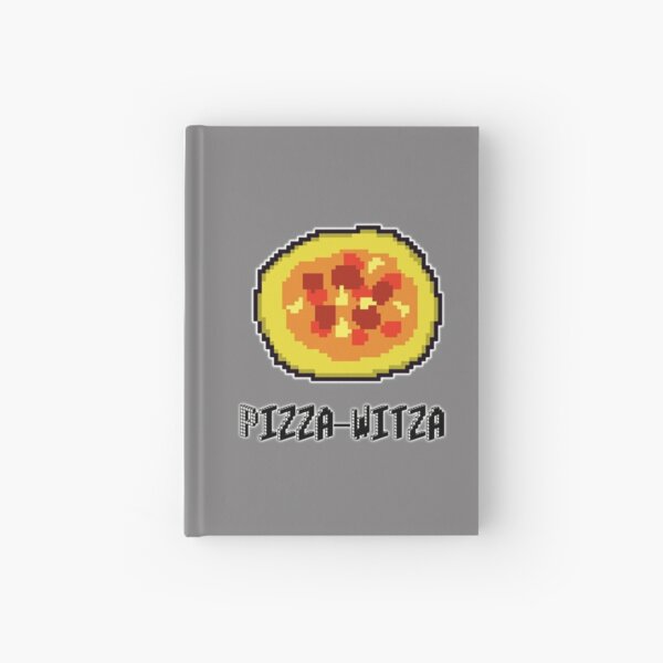Pizza - witza Cuaderno de tapa dura