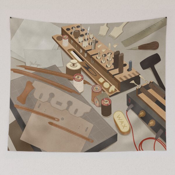Item preview, Leather tools designed and sold by Yuliya Art.