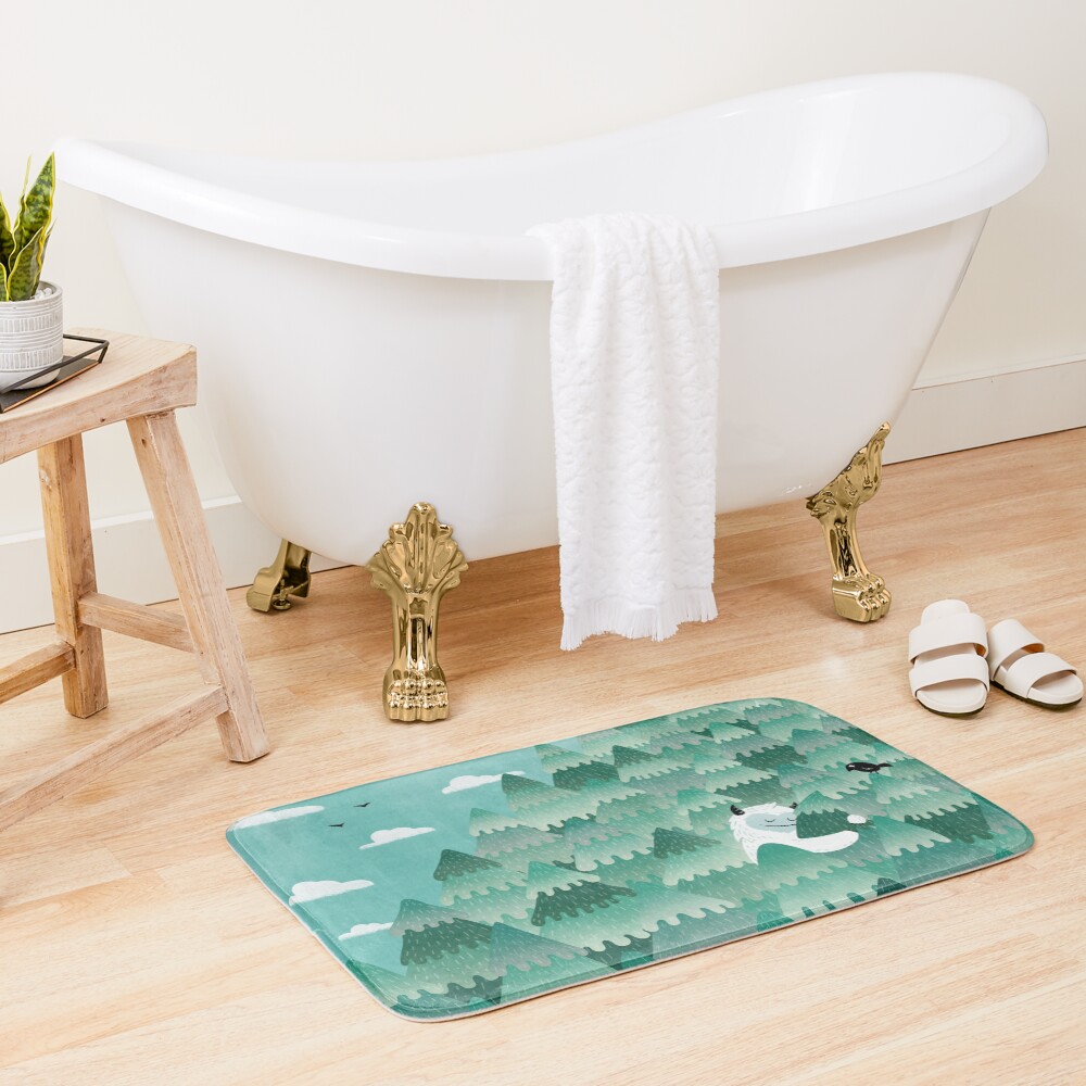 Tree Hugger (Spring & Summer version) Bath Mat