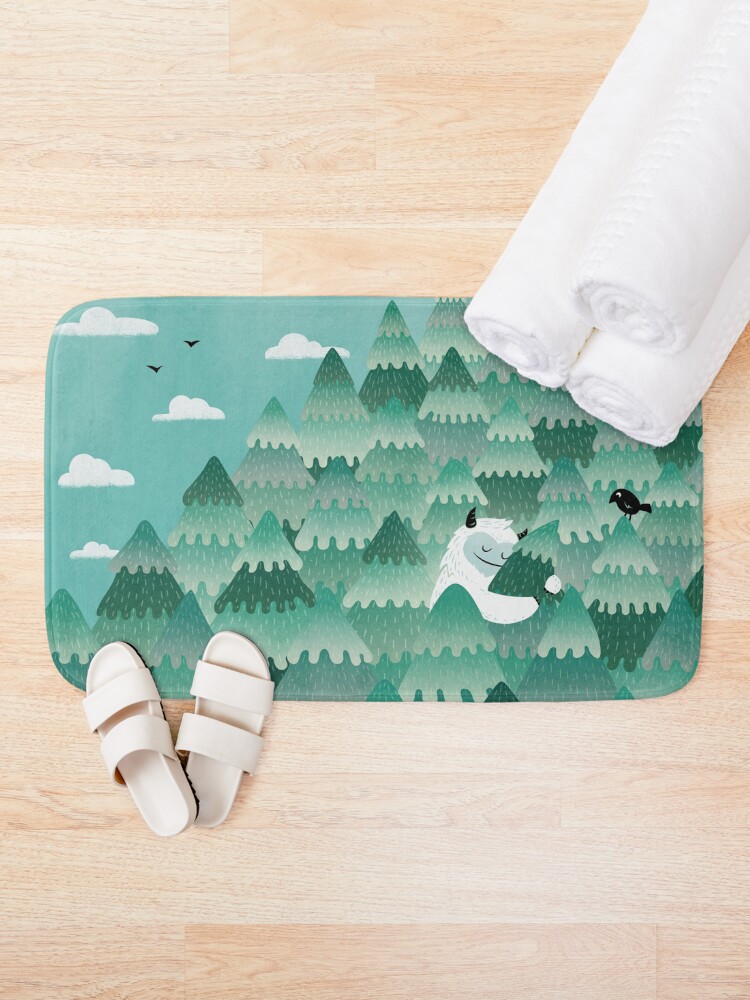 Alternate view of Tree Hugger (Spring & Summer version) Bath Mat