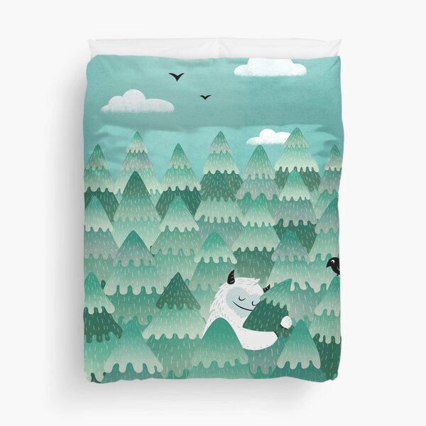 Tree Hugger (Spring & Summer version) Duvet Cover